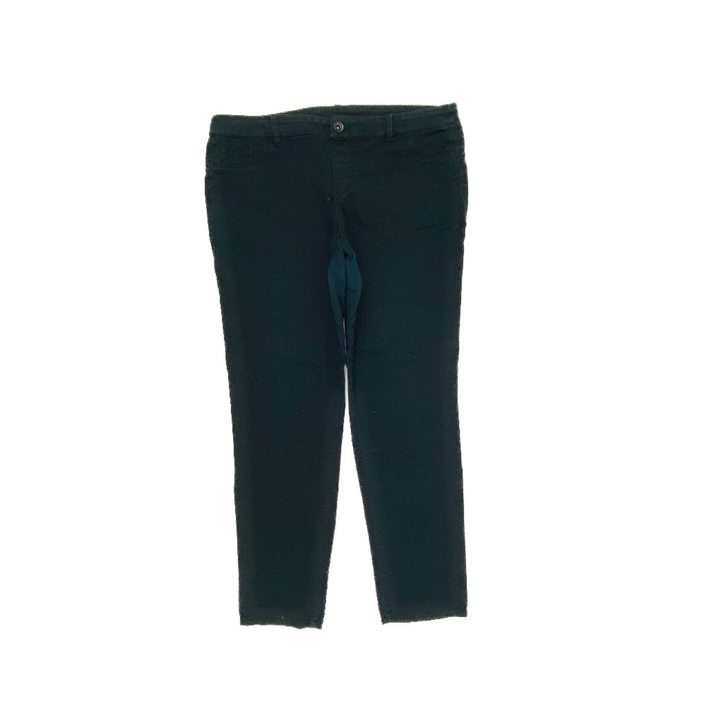 Style & Co Pull On Jegging Woman's size L Black Chino Pants
